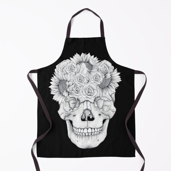 Item preview, Floral Skull designed and sold by Flower Magic .