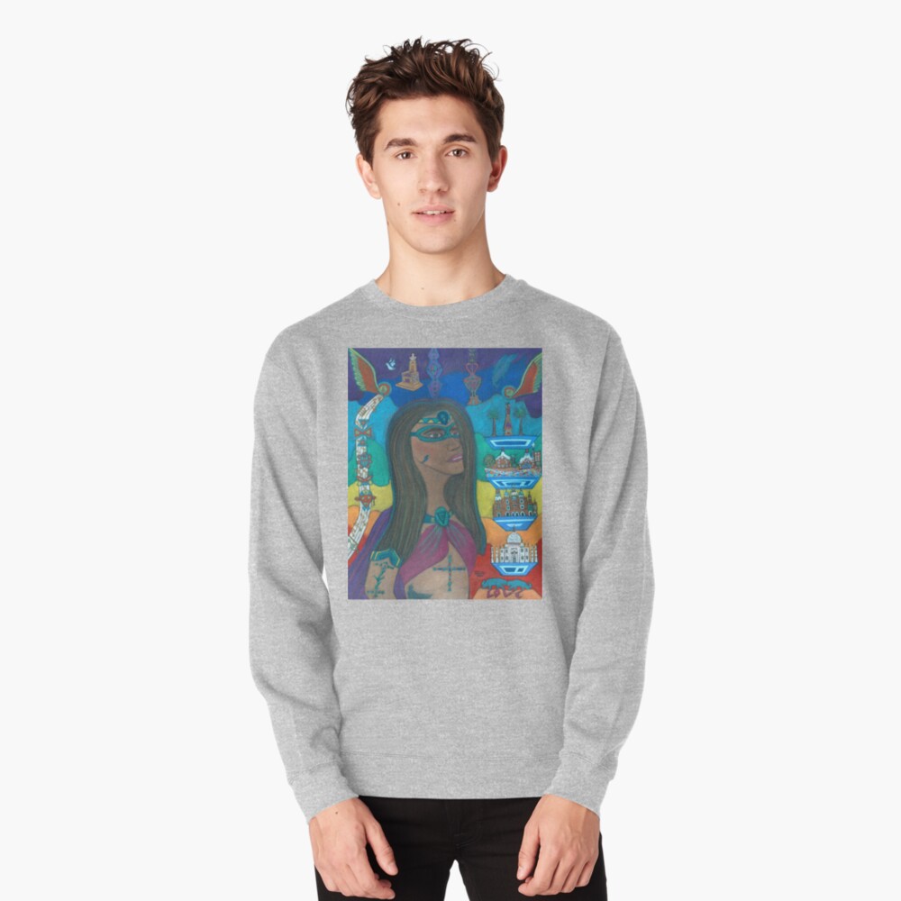 Unmasking Your Soul Pullover Sweatshirt