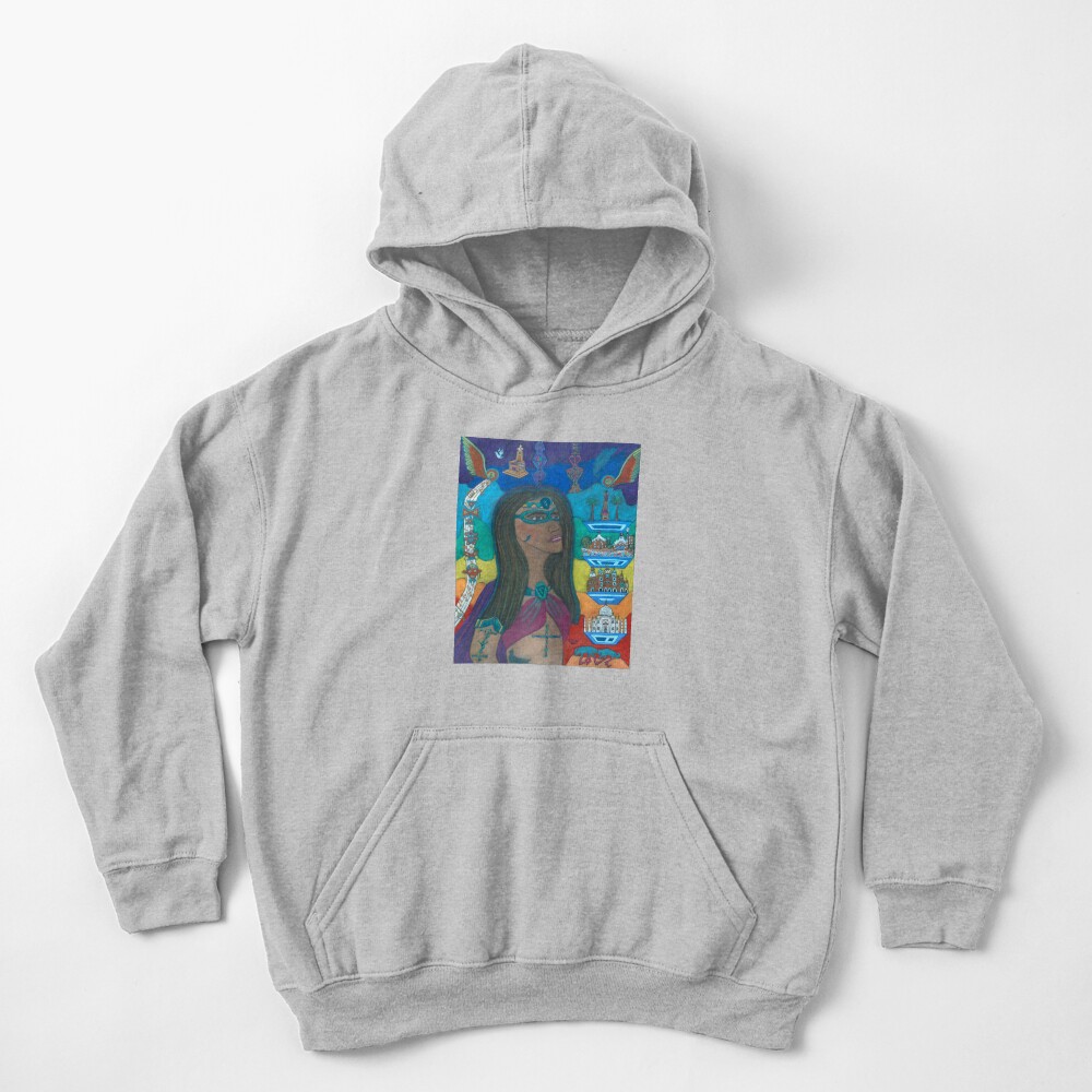 Unmasking Your Soul Kids Pullover Hoodie