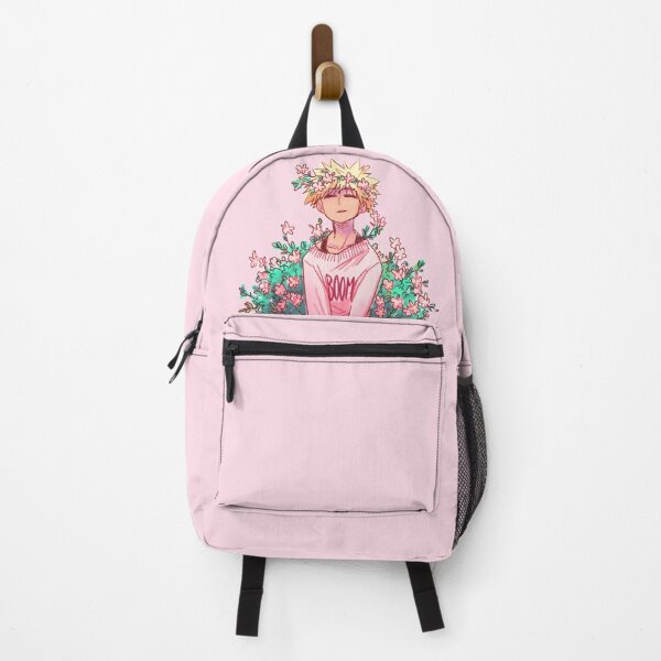 Bakugou in Pink Backpack
