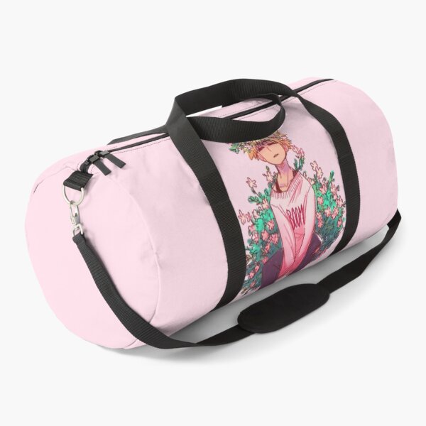 Bakugou in Pink Duffle Bag