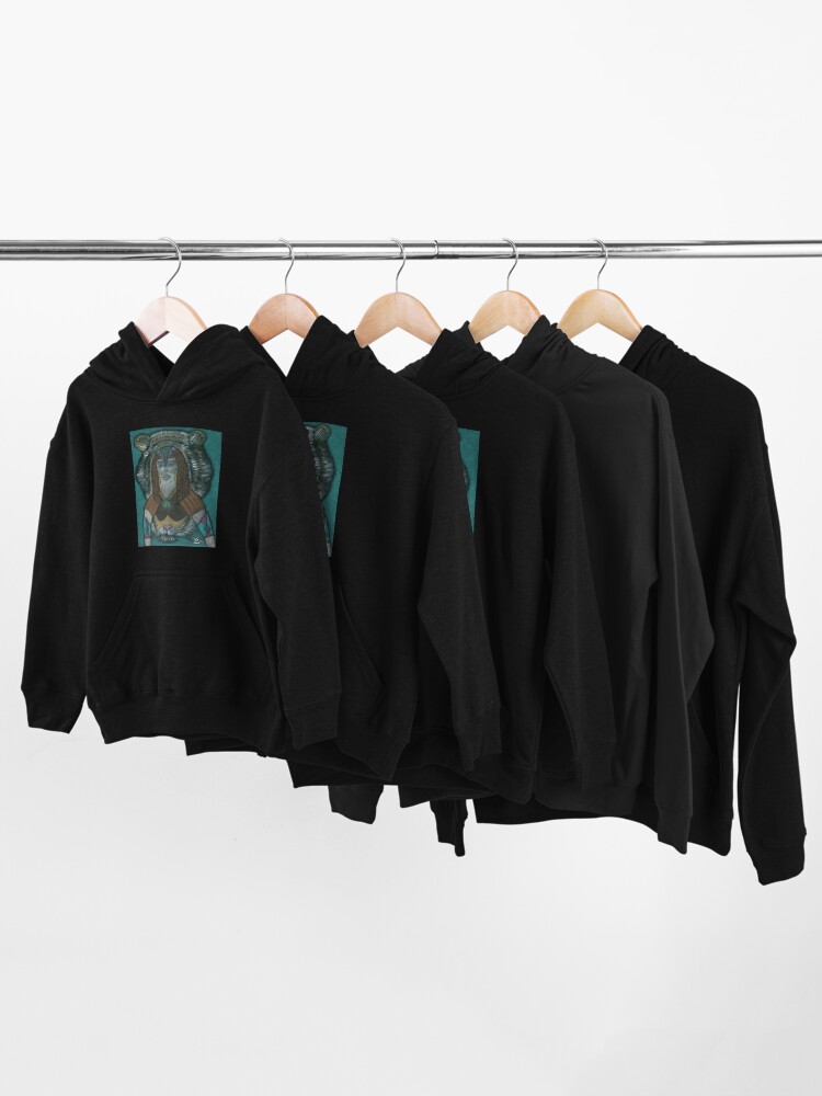 Alternate view of The Spiritual Warrior Kids Pullover Hoodie