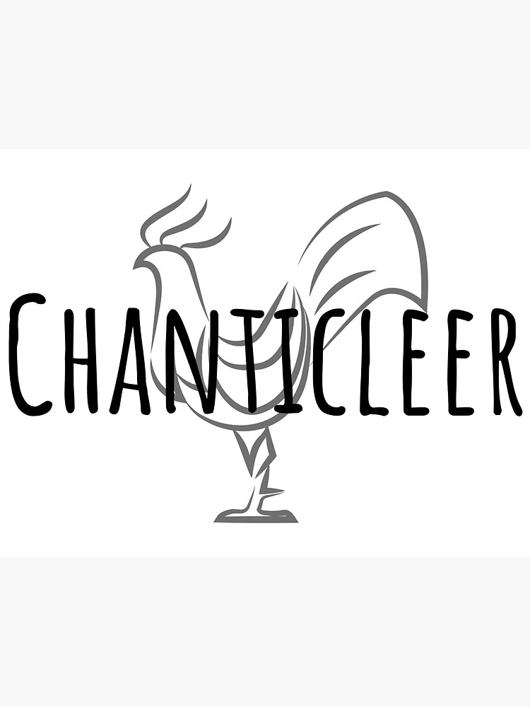 "Chanticleer" Sticker by lserme5839 Redbubble
