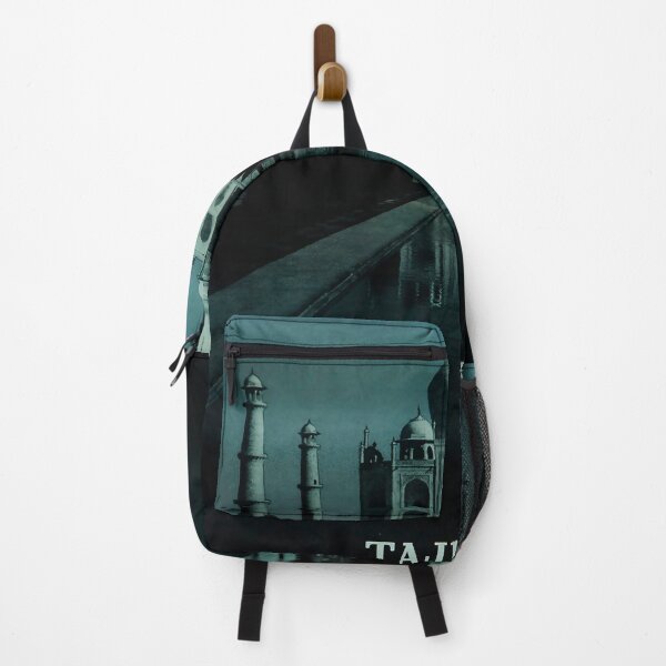 Item preview, Tajmahal India vintage travel poster designed and sold by stickart-marek.