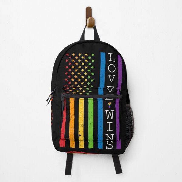 Item preview, Love Wins LGBT Flag Gay Pride designed and sold by Smart-Bee.