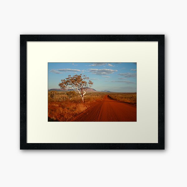 Road to Somewhere Framed Art Print