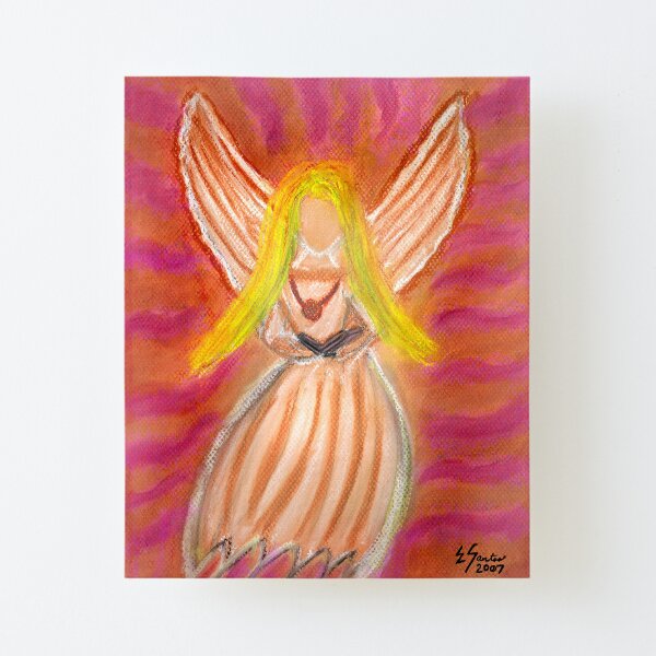 Listen to the Voice of Your Angels Canvas Mounted Print