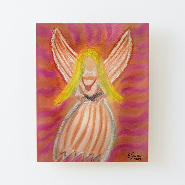 Listen to the Voice of Your Angels Wood Mounted Print