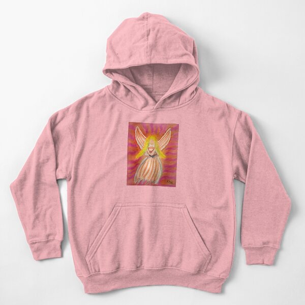 Listen to the Voice of Your Angels Kids Pullover Hoodie