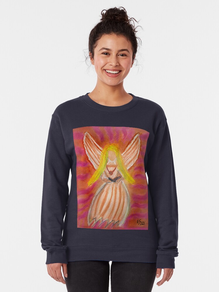 Alternate view of Listen to the Voice of Your Angels Pullover Sweatshirt