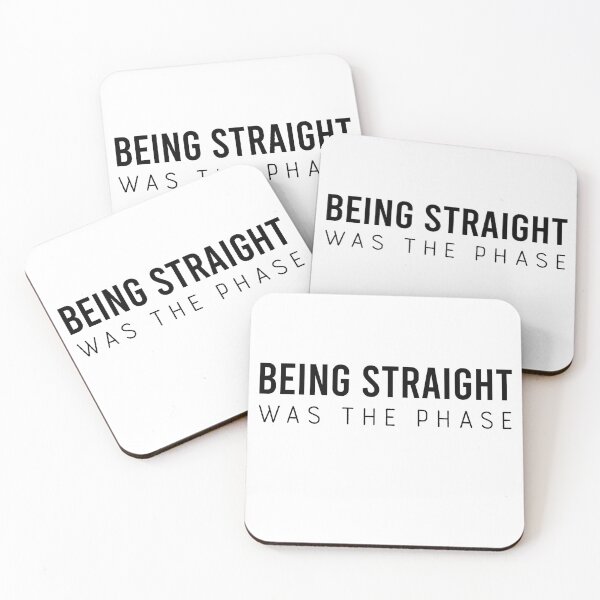 Item preview, Being Straight Was The Phase LGBT Gift designed and sold by Smart-Bee.