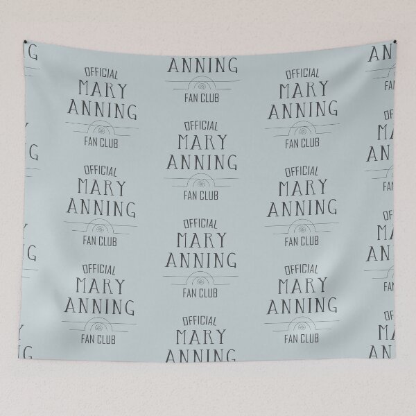 Item preview, Science and Paleontology: Mary Anning Fan Club (dark text) designed and sold by Ofeefee.