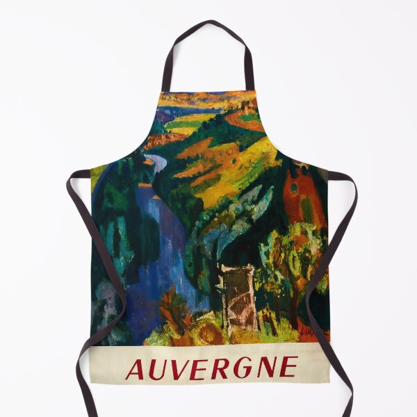 Artikelvorschau, Auvergne vintage travel poster entworfen und verkauft von stickart-marek.