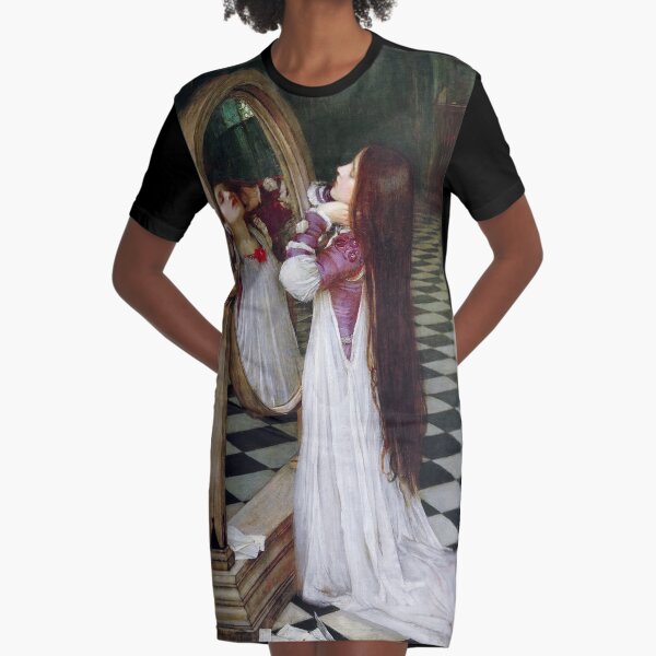 Mariana in the South - John William Waterhouse Graphic T-Shirt Dress
