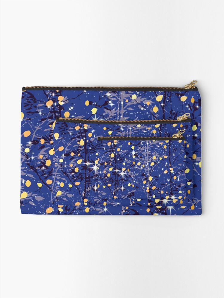 Alternate view of The Light Through the Trees, I Zipper Pouch