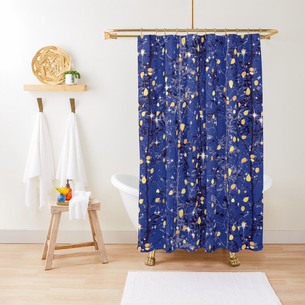 The Light Through the Trees, I Shower Curtain