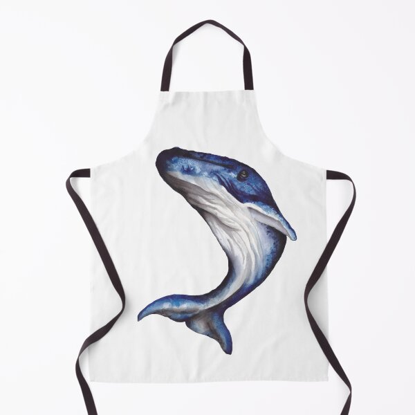 Item preview, Blue Humpback Whale Watercolor Art designed and sold by Samantha Roberts.