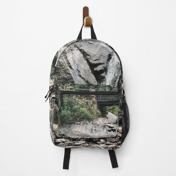 Item preview, beautiful waterfall on a cloudy and rainy day.  designed and sold by ninjapineapple.