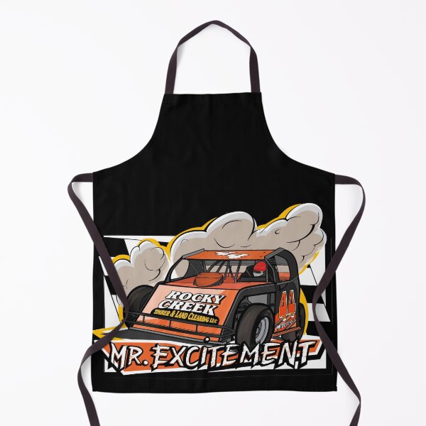 Item preview, Mr. Excitement Dirt Track Racing designed and sold by Angela Wolowitz.