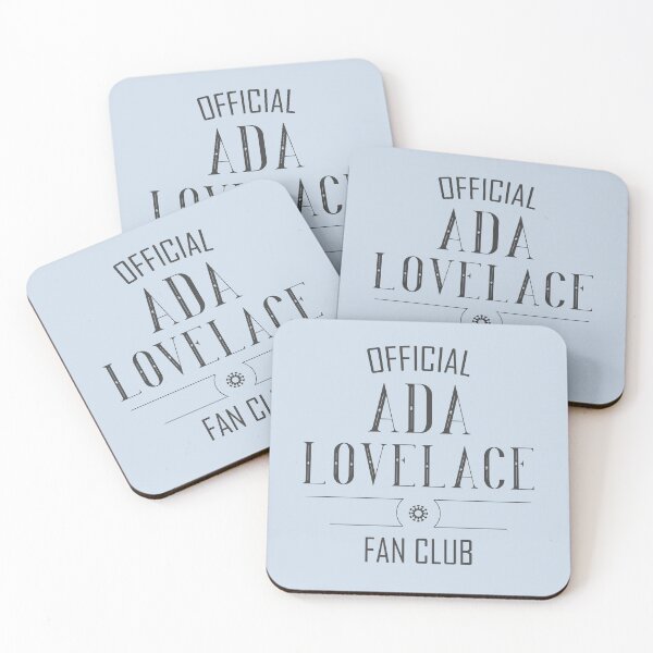 Item preview, Science and Tech: Ada Lovelace Fan Club (dark text) designed and sold by Ofeefee.