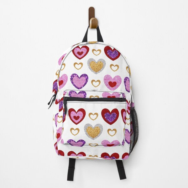 Item preview, Valentines Hearts Badge designed and sold by GL Digital Artwork .
