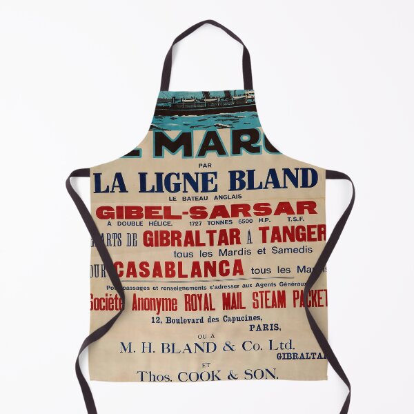 Item preview, Le Maroc vintage travel poster designed and sold by stickart-marek.