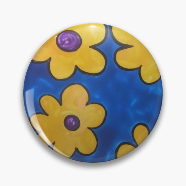 Item preview, Yellow Purple Eyed Susans designed and sold by lindahineart.