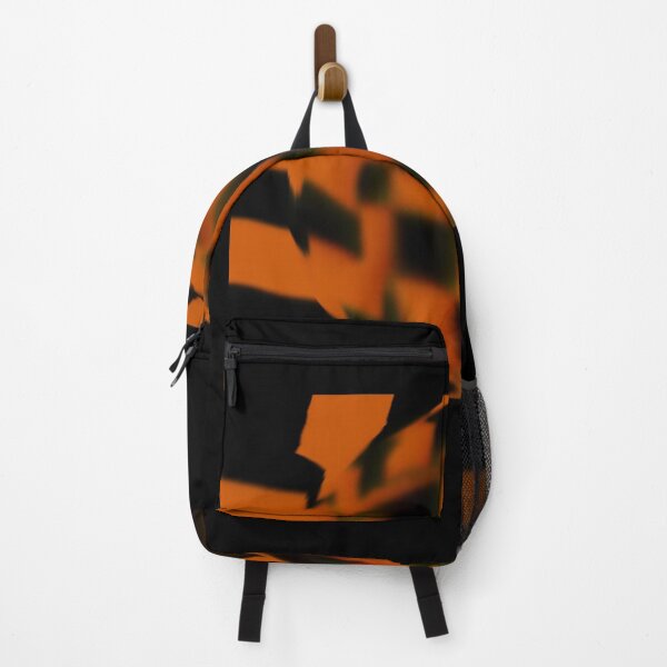 Item preview, Orange black smudge pattern designed and sold by Ovahill.