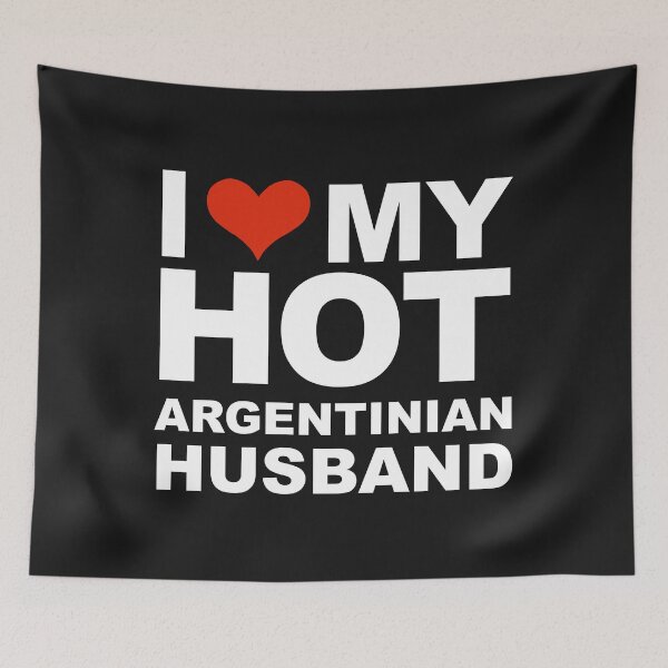 Item preview, I Love My Hot Argentinian Husband Marriage Wife Argentina designed and sold by losttribe.