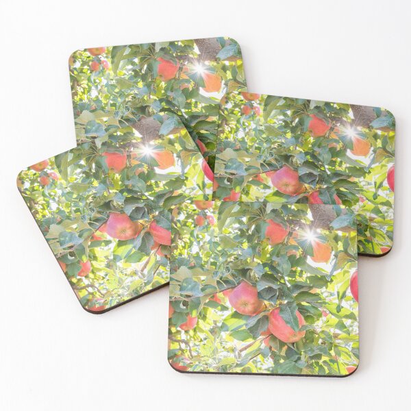 Item preview, Branches of Red Apples and Autumn Sunshine designed and sold by Amy Mitchell.