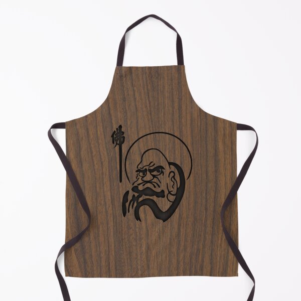 Item preview, Korean Bodhidharma Carved in Wood designed and sold by SeoulSights.