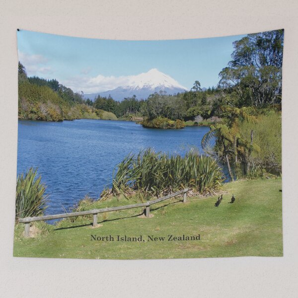 Item preview, Lake Mangamahoe, MountTaranaki, North Island, New Zealand designed and sold by Hanlar.