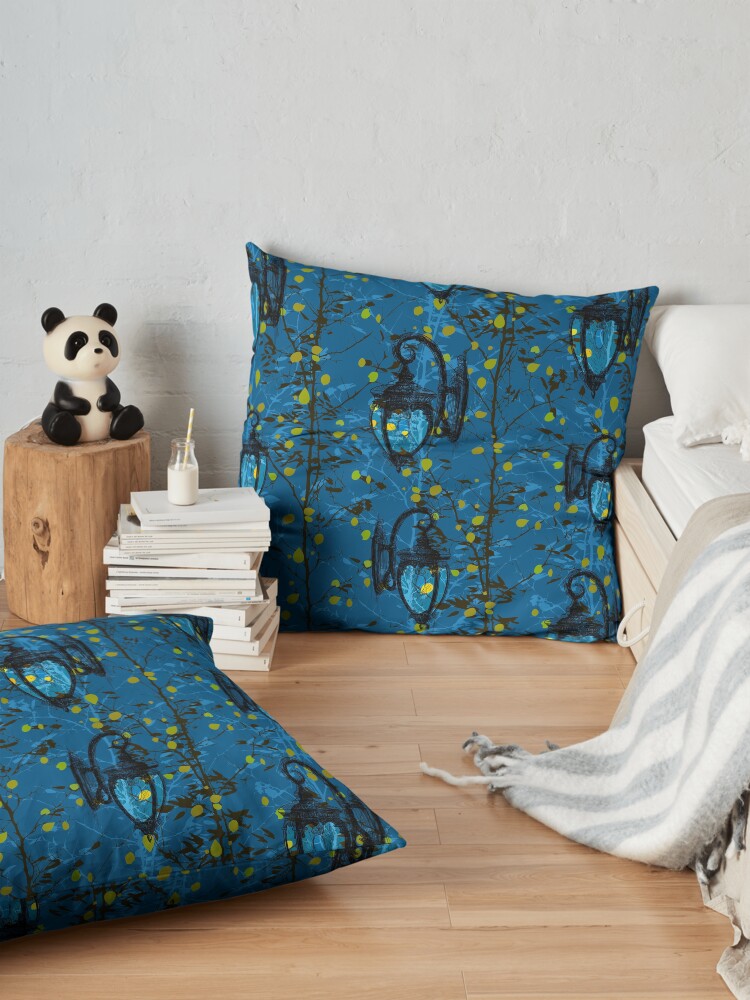 Alternate view of The Light Through the Trees, II Floor Pillow