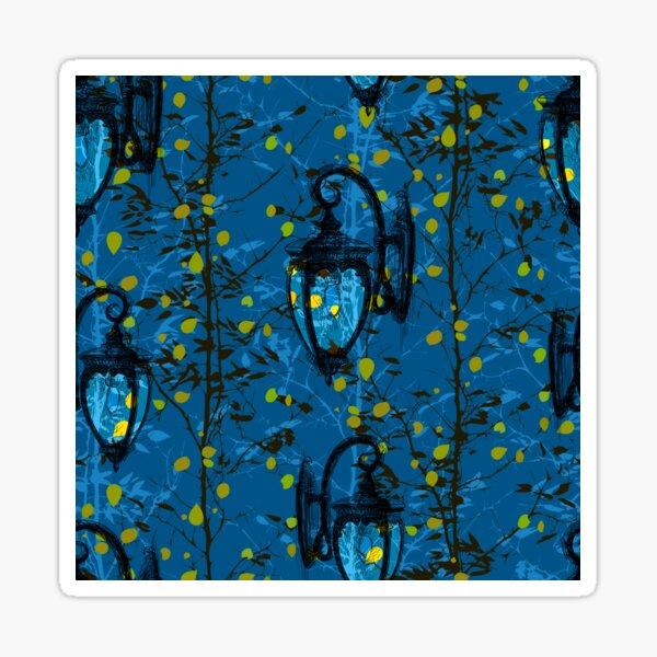The Light Through the Trees, II Sticker