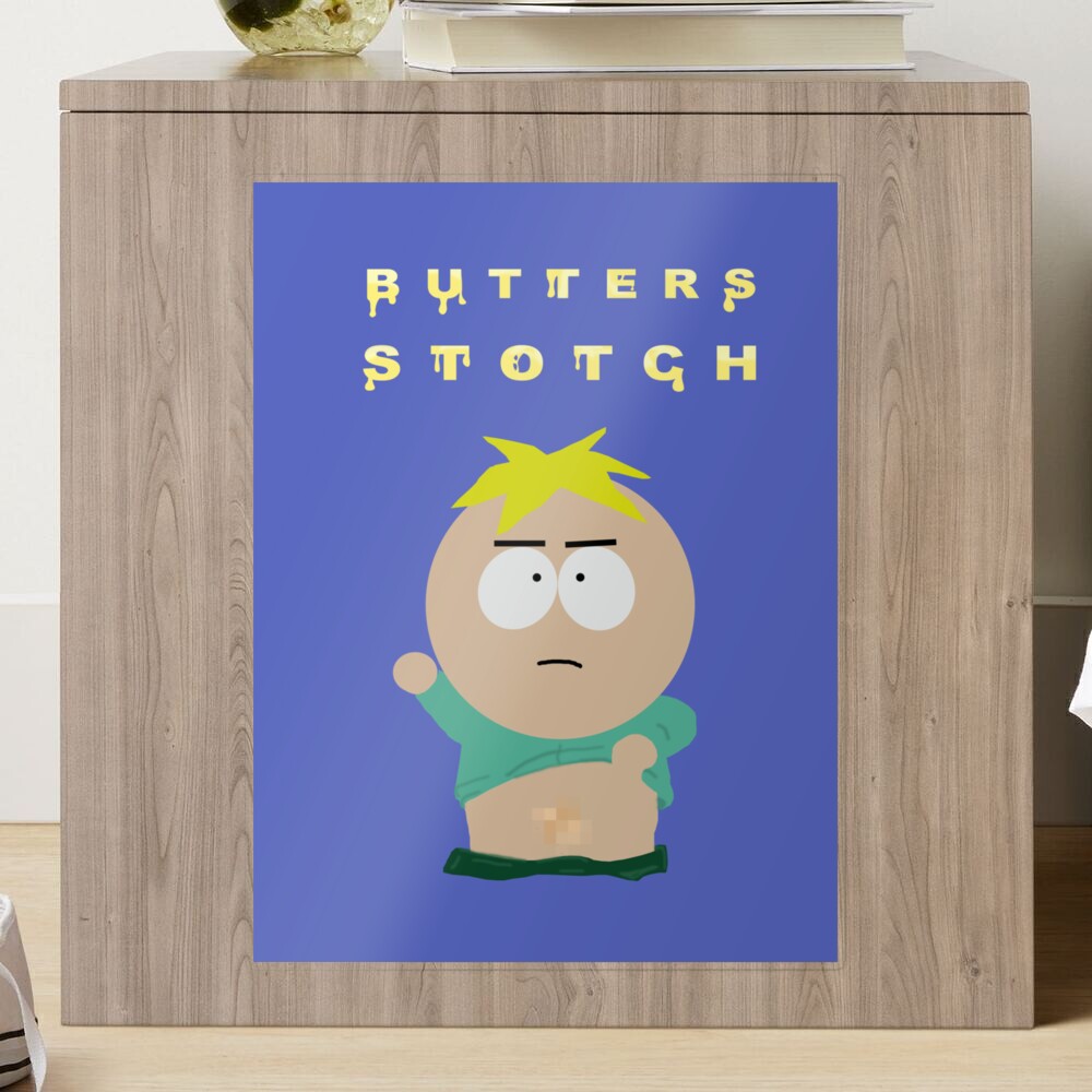 South Park Football Die Cut Stickers Butters Stotch X Russell