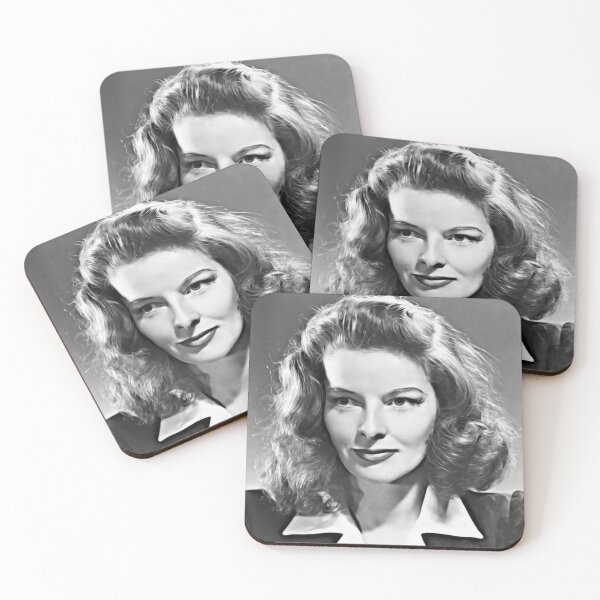Item preview, Katharine Hepburn, famous American actress in Hollywood in mid-twentieth century designed and sold by Silver Screen Prints.