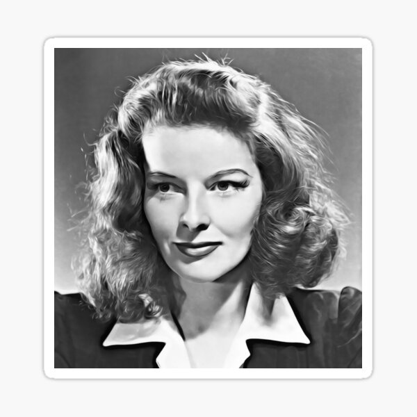 Artikel-Vorschau von Katharine Hepburn, designt und verkauft von BorneoBound.