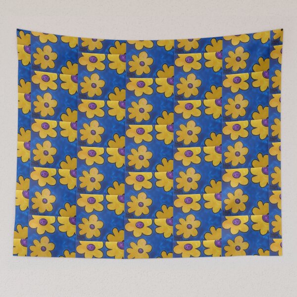 Item preview, Yellow Purple Eyed Susans designed and sold by lindahineart.