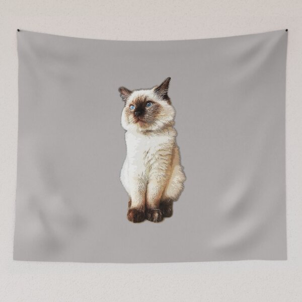 Item preview, Ragdoll Cat Rag Doll Kitten Birman Seal Point designed and sold by Elarex.
