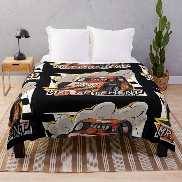 Item preview, Mr. Excitement Dirt Track Racing designed and sold by Angela Wolowitz.