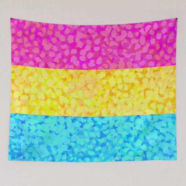 Item preview, Pansexual Stripes - Seurat Inspired Pride Flag designed and sold by Rachael Garcia.