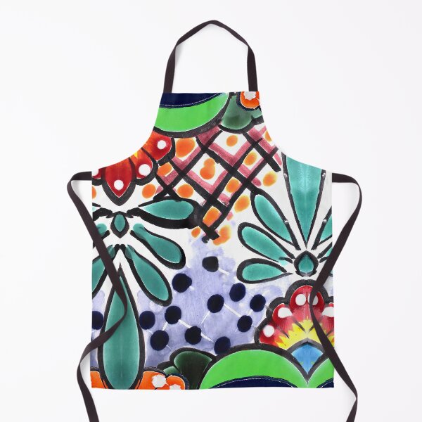 Item preview, Colorful Talavera, Green Accent, Mexican Tile Design designed and sold by elizdesign.