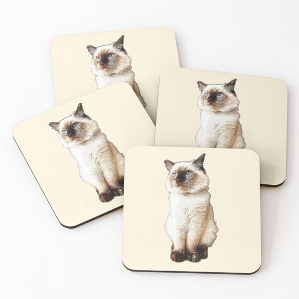Item preview, Ragdoll Cat Rag Doll Kitten Birman Seal Point designed and sold by Elarex.