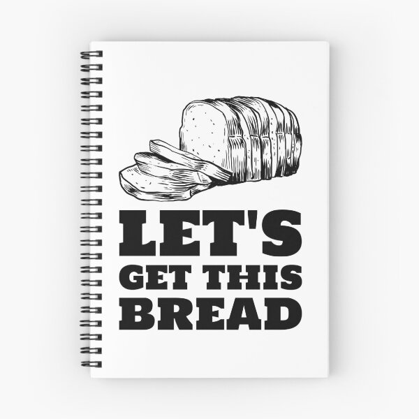 Item preview, Let's get this bread black loaf designed and sold by javes93.