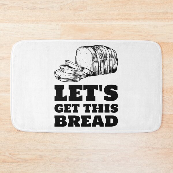 Item preview, Let's get this bread black loaf designed and sold by javes93.