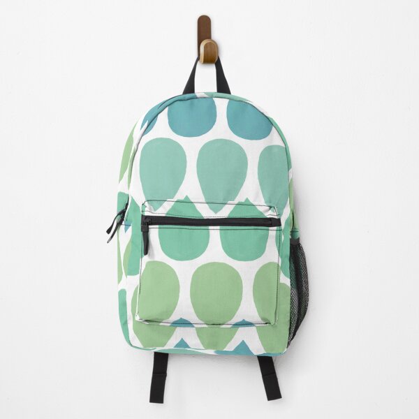 Item preview, Teardrop pattern - mint and green palette designed and sold by Home Cyn Home.