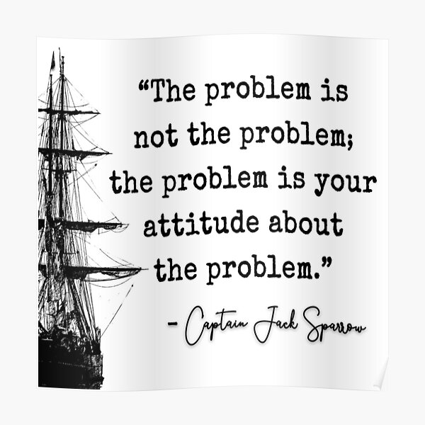 Fluch der Karibik Captain Jacks Problem Poster