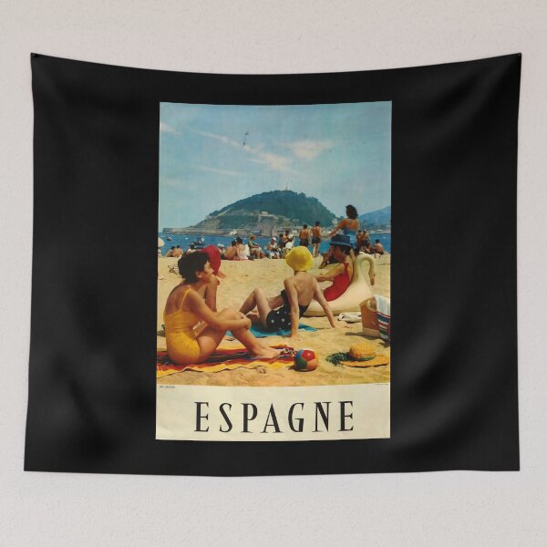 Item preview, Espagne vintage travel poster designed and sold by stickart-marek.