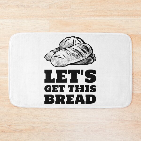 Item preview, Let's get this bread black fresh loaves designed and sold by javes93.