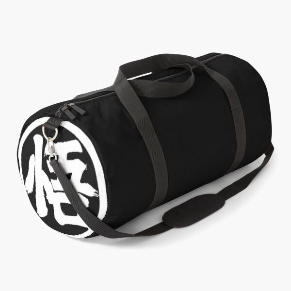dragon ball z : King kai training (b&w) Duffle Bag